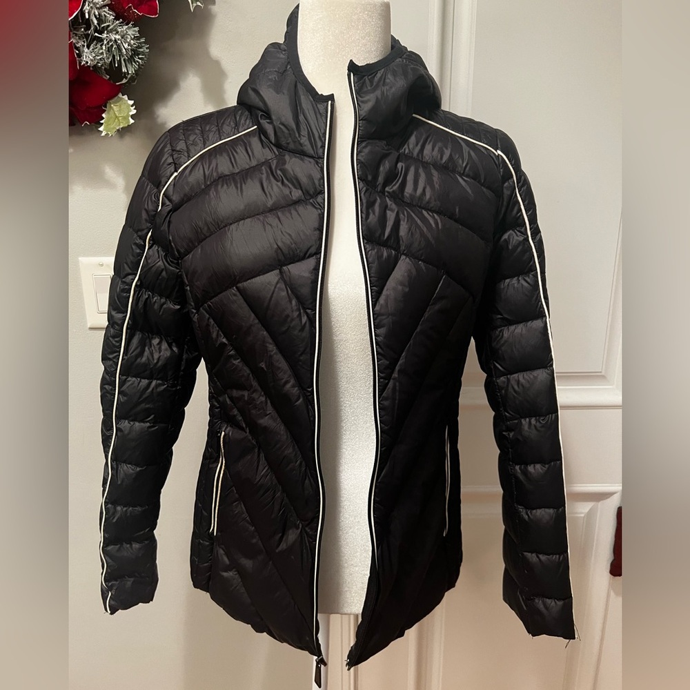 BCBGeneration Black Quilted Jacket -size small